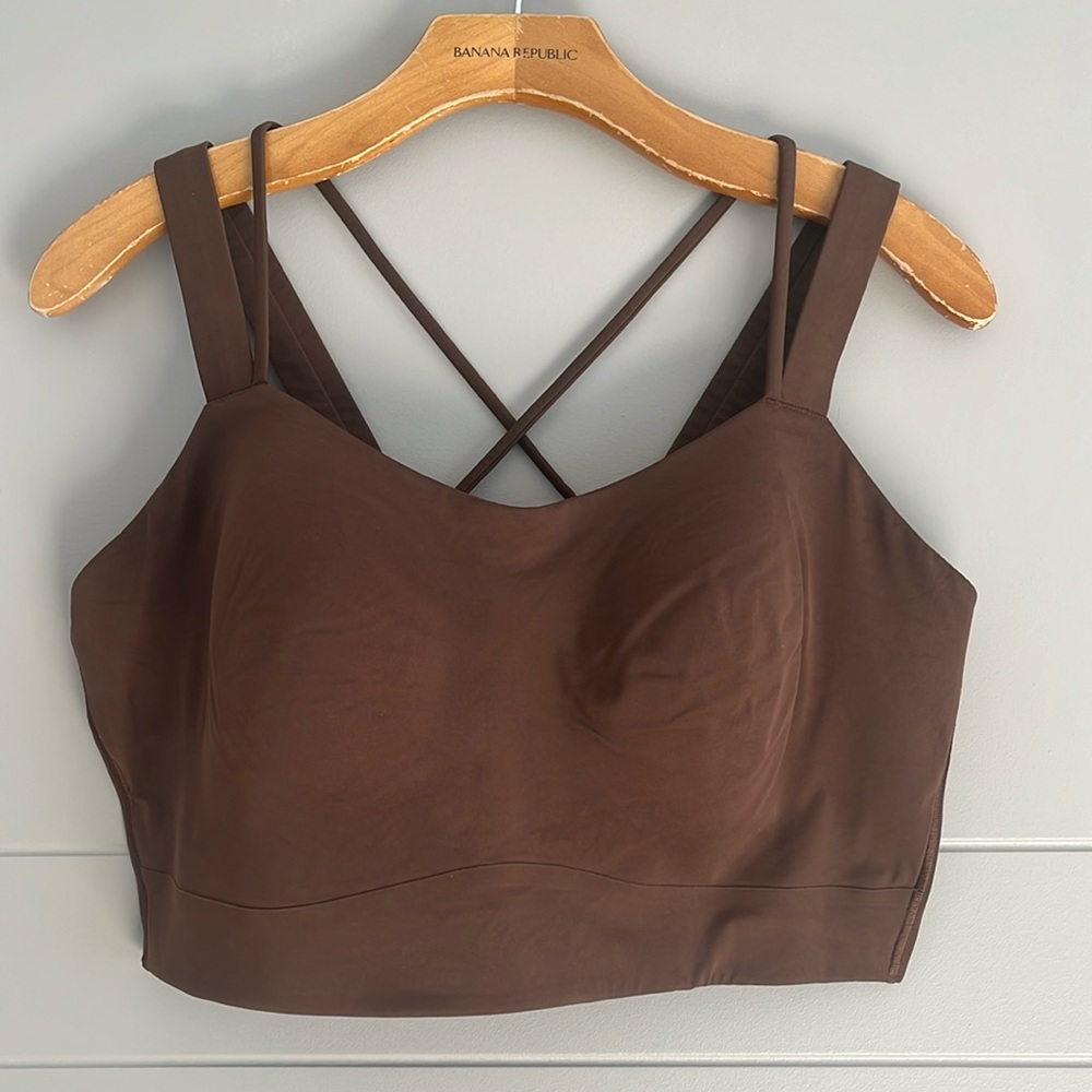 Lululemon Like A Cloud Longline Bra in D/DD size 14.